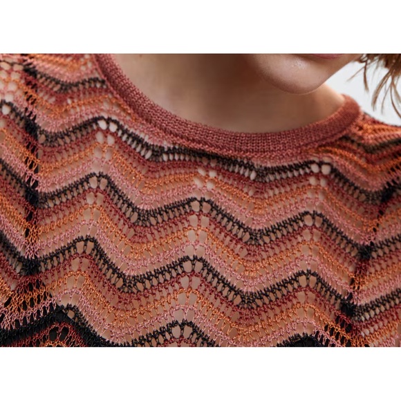 MANGO ~Lurex Knitted Dress (NWT) - Picture 5 of 11